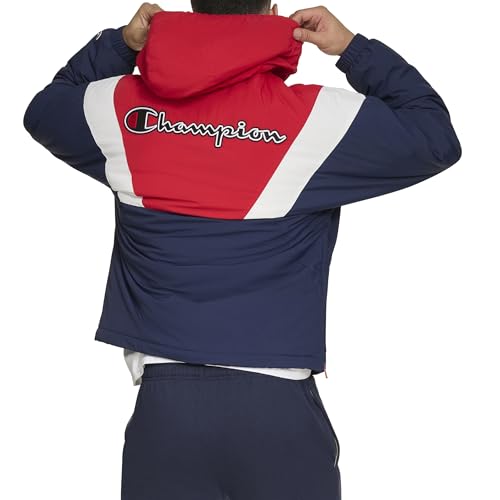 Champion Men's Color Block Lined Windbreaker with Hood3