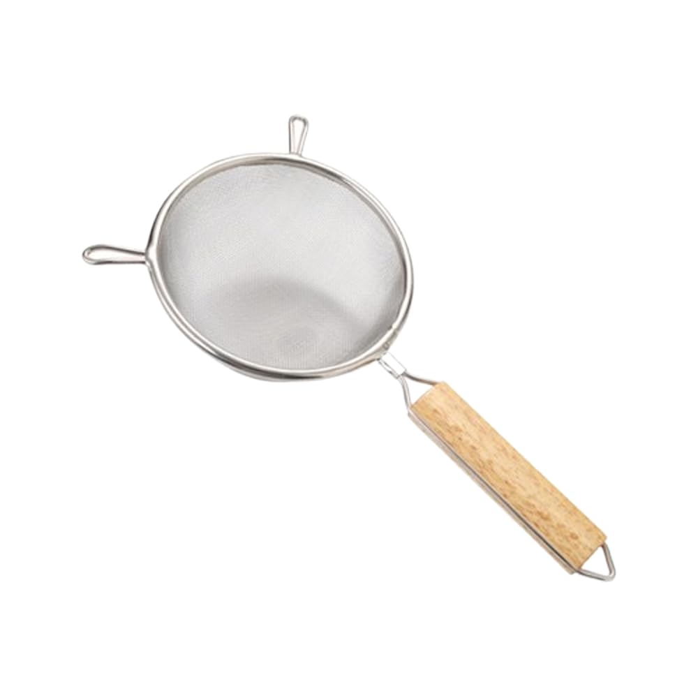 Asdays Strainer, Crush, Scoop, Oil Drainer, Cookware, Durable, Dishwasher Sieve, Backing, Stainless Steel (Diameter 5.5 inches (14 cm)