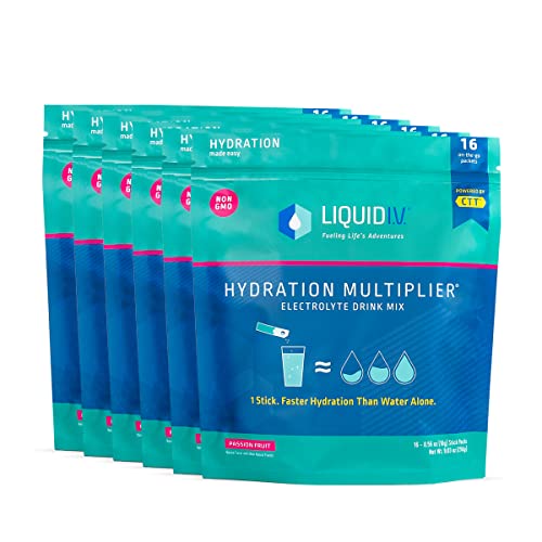 Liquid I.V. Hydration Multiplier - Passion Fruit - Hydration Powd...