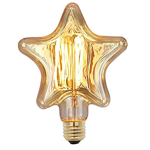 Rétro Industriel E27 Étoile Edison Ampoules 40 W Pour Chambre Salle À Manger Salon Bar Restaurant Décoration Cover