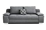schlafsofa mit bettfunktion und bettkasten inklusive geräumigen Bettkasten 127x64x19 cm