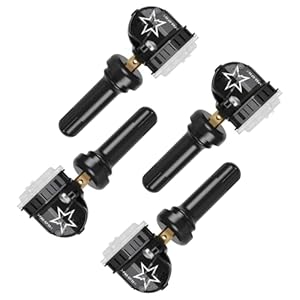 CDWTPS TPMS Sensor GM 4-Pack, 315MHZ Tire Pressure Monitor System for GM| GMC | Chevy | Buick | Cadillac Replace#13598771,13598772,13586335,13581558,20923680