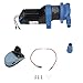 Whale BP2052 Gulper 320 Pump, Manages Gray Waste, 5.0 GPM Flow Rate, 12V DC, ¾ or 1 Inch Hose Connections, Blue, One Size