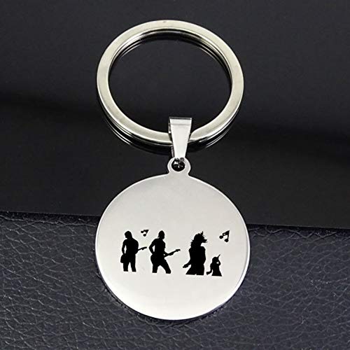 Preisvergleich Produktbild GMTEXTILES Herren- und Damenmode mit Schlüsselbund, Disc Keychain Jewelry