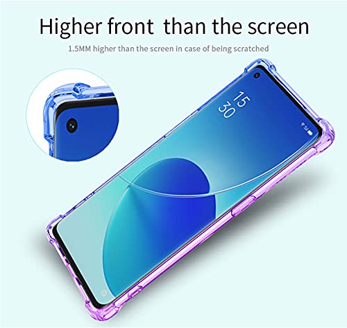 WEIOU TPU Sfumato Cover per Oppo Reno 6 PRO 5G
