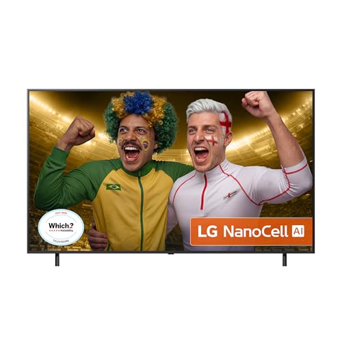 LG Nano AI 4K 75NANO90A6B 75 Inch Smart TV webOS 25 Platform Concierge Alpha 7 Processor Gen8 Game Optimiser ALLM 60 Hz 2025