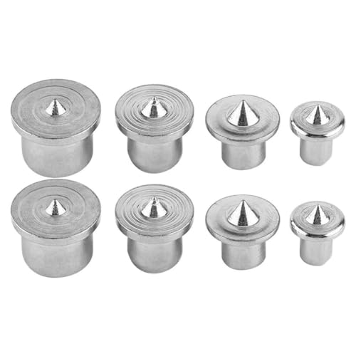 FACAIIO Lot de 8 goupilles creuses pour perceuse - 681012 mm - Outil de marquage du bois