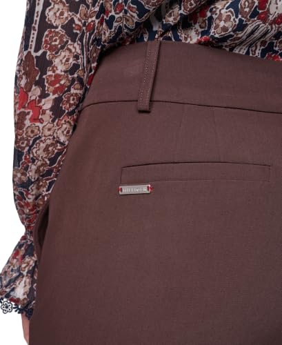 Image of Tommy Hilfiger Solid Sutton Boot Leg Trousers