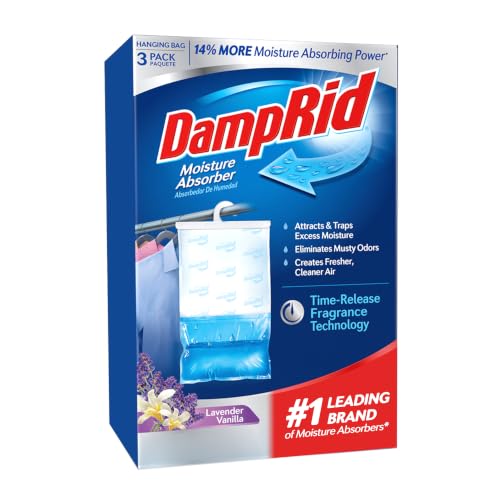 DampRid Lavender Vanilla Hanging Bags (3 Pack)