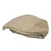 Men's Linen Summer Ivy Cap - Khaki M