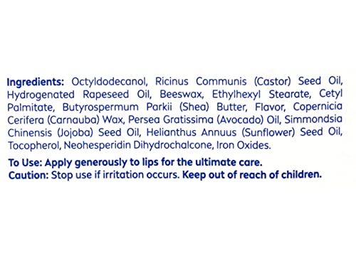 Nivea Lip Care Vanilla Butter Cream 0.17 Ounce Carded (6 Pieces) #TOP5