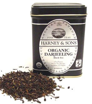 Harney & Sons 4 oz Tin Loose ORGANIC DARJEELING Tea