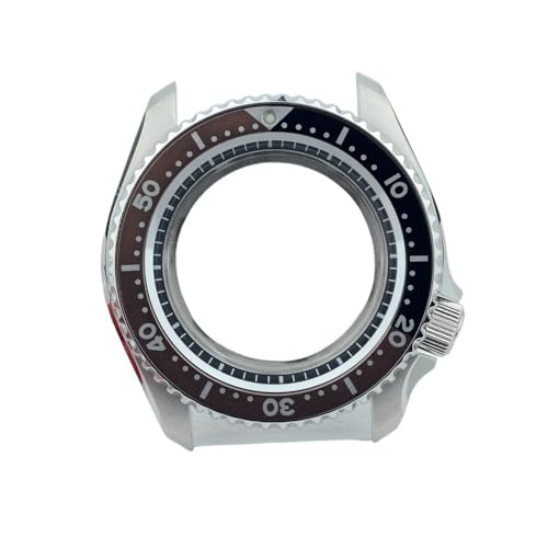 1 SKX007 P[X  NH35/NH36/4R/6R h 20Bar gݗĎvP[X 3.8ʒuP[X 28.5mm (Steel-3)