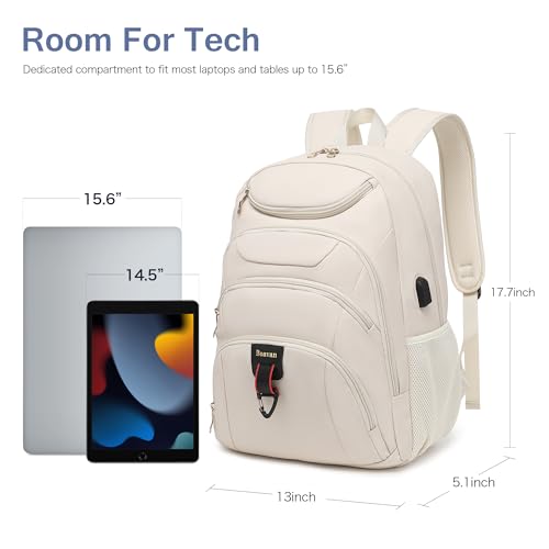 Laptop Backpacks for Men Women Waterproof, Anti Theft, TSA, USB Compartments Students Business Travel - Image 4