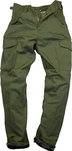 Blue Castle Mens Combat Trousers, Green, Size 34, 29" Length