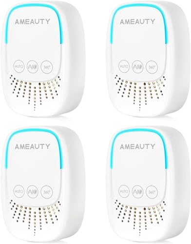 Ameauty Ultrasonic Pest Repeller 4 Pack, highly effective Plug-In Pest Control Device - Perfect for...