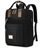 Photo Gallery kasgo zaino uomo e donna porta pc 15.6 pollici - grande impermeabile da viaggio per scuola superiore e università - antifurto casual per lavoro con porta usb di ricarica, nero Photo Gallery kasgo zaino uomo e donna porta pc 15.6 pollici - grande impermeabile da viaggio per scuola superiore e università - antifurto casual per lavoro con porta usb di ricarica, nero