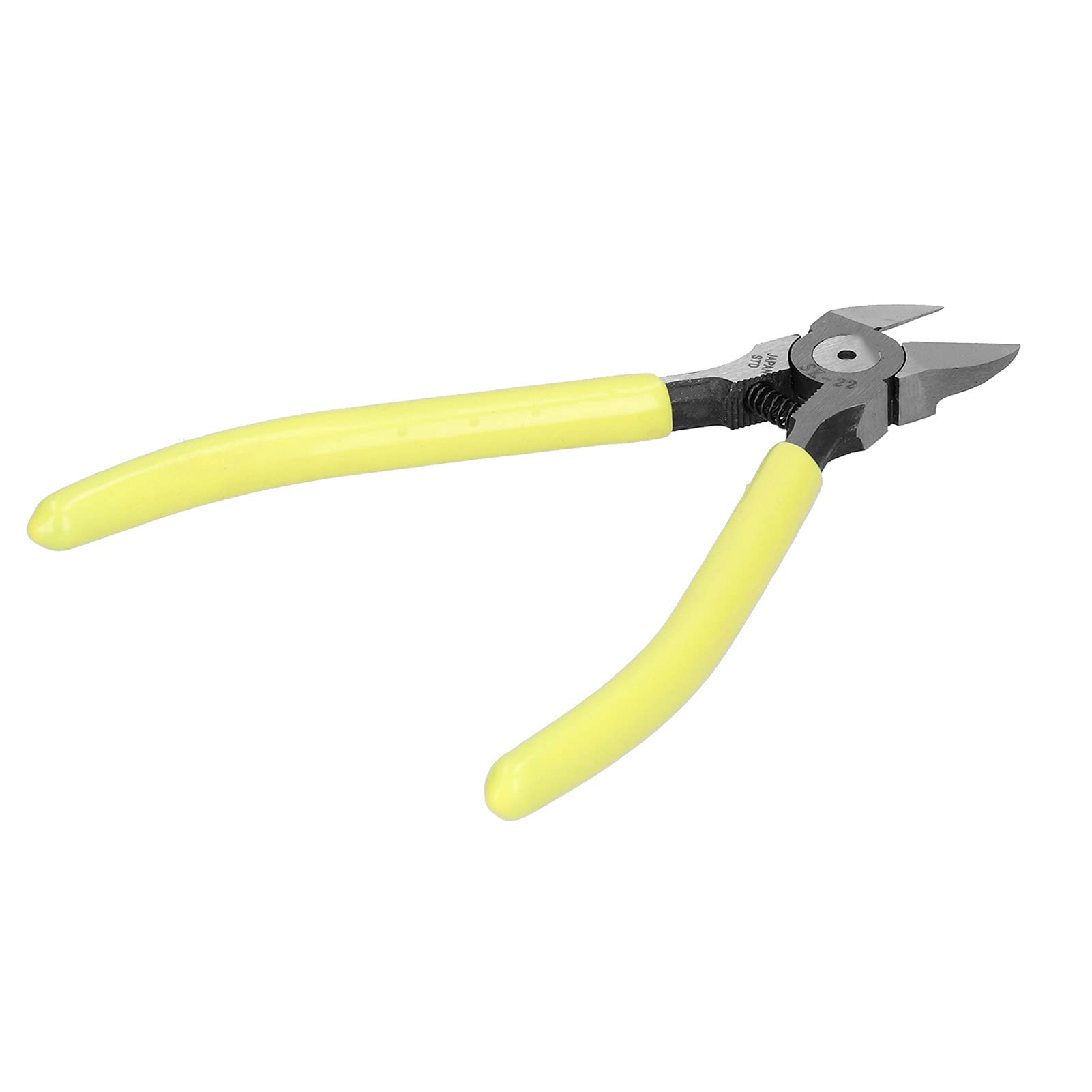 Ejoyous Cortador de Alambre Alicates Diagonales de Acero con Alto Contenido de Carbono SK22 de 6 Pulgadas para Cable de Cobre de Menos de 0,5 Mm con Resorte de Rebote de PVC para Reparación (6