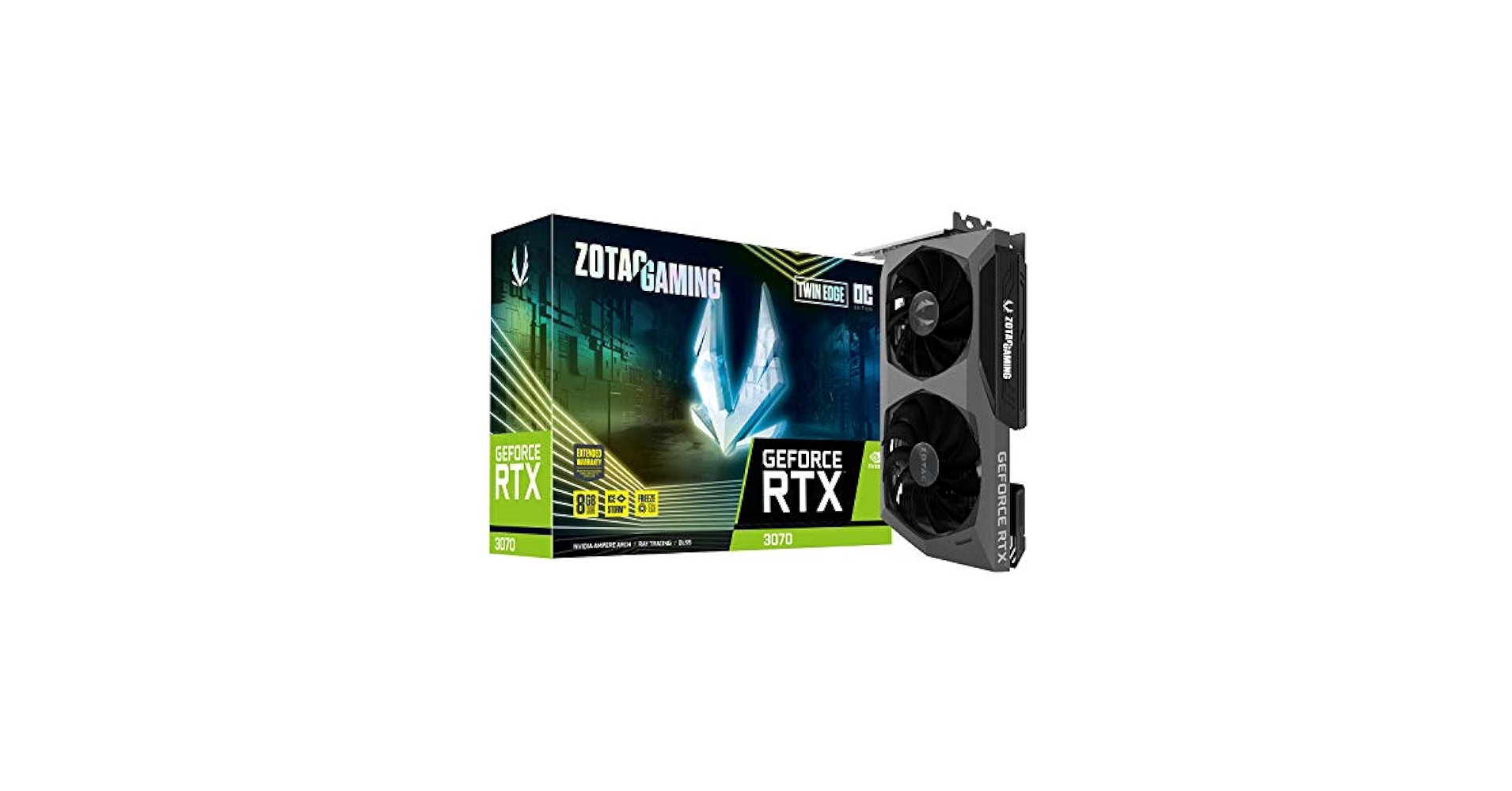 ZOTAC RTX3070 8gb OCモデル ZOTAC GAMING GeForce RTX 3070 Twin Edge OC White Edition | ZOTAC