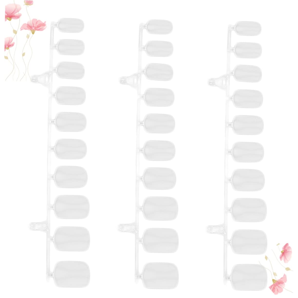 Beavorty 900stücke Ultra-dünne Fake Nails Mit Natürlichem Finish Für -maniküre Zu Hause Geeignet Für Partys Und Besondere Anlässe Einfach Anzuwenden
