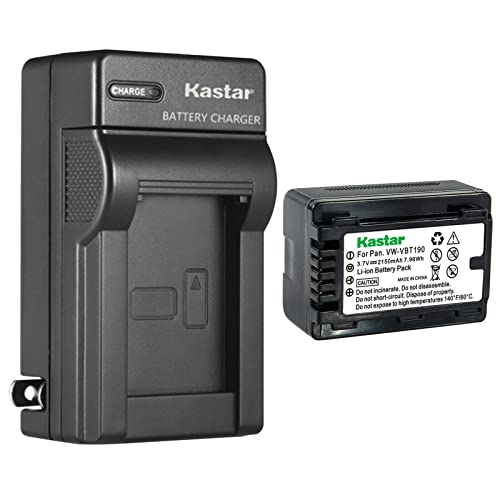 Kastar 1-Pack Battery and AC Wall Charger Replacement for Panasonic...