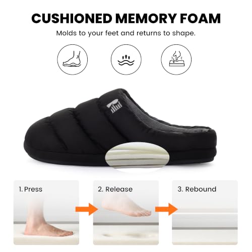 Image of RockDove Mens Campground Puffer Slippers