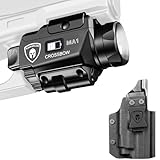 WARRIORLAND 800-Lumen MA1 Pistol Laser LED Light & Holster...