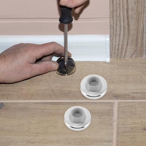 Protection murale bruit avec ces 4 butées de porte rondes pour préserver vos murs - 5