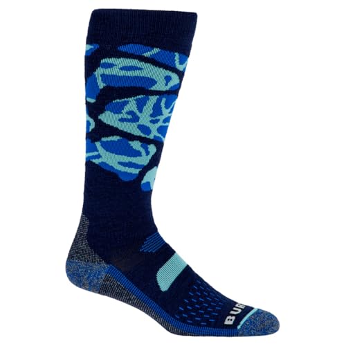 Chaussettes de ski Burton femme Performance Midweight bleu camouflage