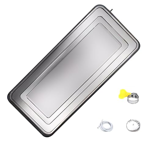 Bandeja de goteo de CA con drenaje portátil para aire acondicionado exterior e interior