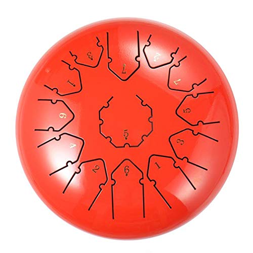 Steel Tongue Drum 12 Inch 13 Tones Hand Drum miniatura 1