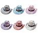 MODODO Shimmering Colorful for Adult Unisex Fashion Music Festival Hat Sun Protective Caps Travel Vacation Headwear