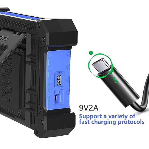 Hantek 1112 Touch Screen Digital Oscilloscope 2 Channels 110Mhz Hanheld Tablet Digital Oscilloscope thumb #3