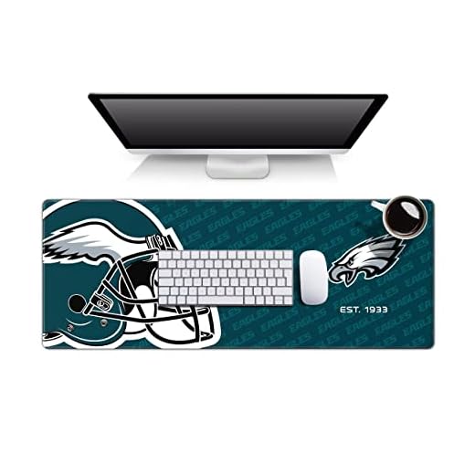YouTheFan NFL Logo Series Deskpad, 31.5" x 12”