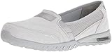 Skechers Sport Women's Easy Air Gold Mine Fashion Sneaker, Grey, 9 M US