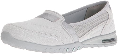 Skechers Sport Women's Easy Air Gold Mine Fashion Sneaker,Grey,9 M US