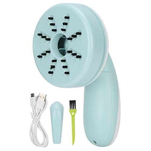 Desktop Cleaner, Mini Table Cleaner, Rechargeable Handheld Mini Small Desktop Hair Dust Cleaner, Dust Sweeper Higher Suction More Durable(Blue)