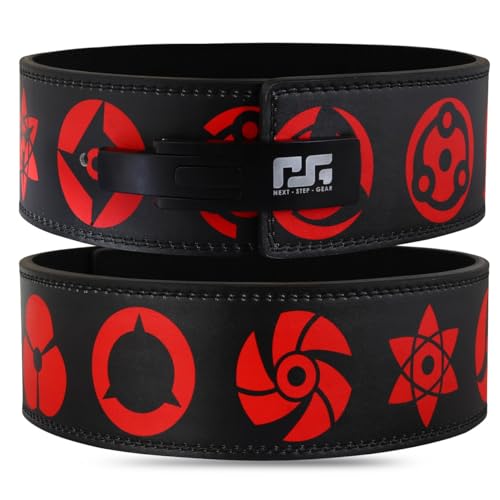 Generic Anime Weightlifting Belt - Durable Leather Belt for Back Support during Powerlifting Squats and Deadlifts - XL Kakashi Hatake