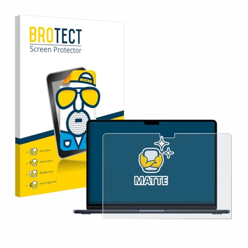 BROTECT Protector Pantalla Anti-Reflejos para Apple MacBook Air 13" M4 2025 Película Mate Anti-Huellas