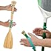 EazyHold Aqua Silicone Adaptive Aid, Universal Cuff Hand Grip Assistive Device for Rehab, Disabled, Cerebral Palsy, Special Needs, Arthritis, Stroke, Physical Therapy 2-Pack 6.5