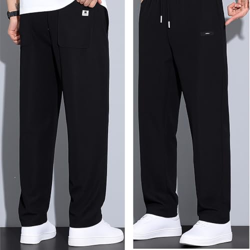 palcomfy Men's Casual Pants 2025 Pull On Ultra Stretch Breathable Lightweight Elastic Waist Joggers for Work Travel2