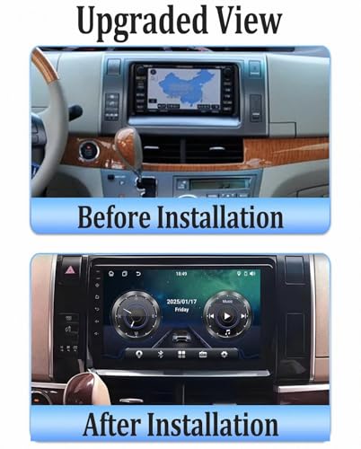 Pantalla Carplay coche inalámbrica con Android Auto para Toyota Allion Premio 4