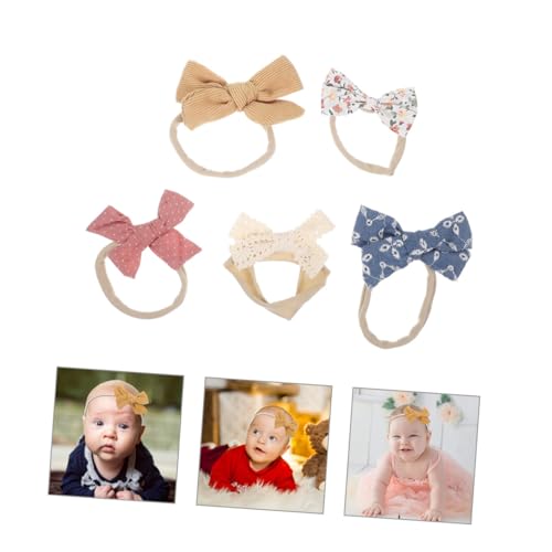 FAVOMOTO 5 Peças Faixa De Cabeça De Bebê Tiara De Cabelo Faixa De Cabelo Faixa De Cabeça Tiara Faixa