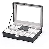 Hier ist eine aufbewahrungsbox, die ihre wichtige uhrensammlung vor kratzern und staub schützt.