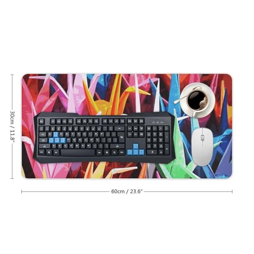 Tapete para mouse impermeable 24x12 con base antideslizante miniatura 2