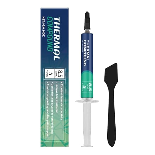 KOAHDE Pasta Termica Procesador,Thermal Paste,Pasta Termica Procesador,Resistencia a Altas Temperaturas,4G,1PC