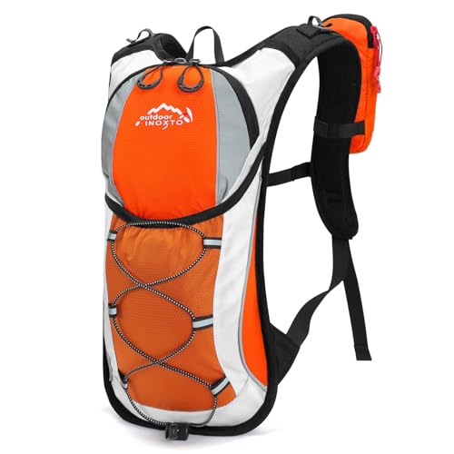 Lixada Paquete de hidratación de 5L, Mochila de Agua Ligera y Transpirable para Ciclismo, Senderismo y Correr
