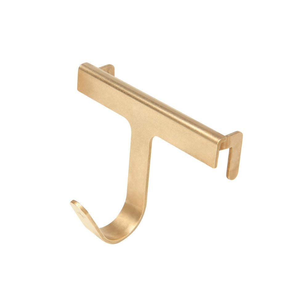 RUSSELL+HAZEL Acrylic and Gold Wall Organizing Set, Magnetic and Dry Erase Accessories, Gold Wall Hook — image 1