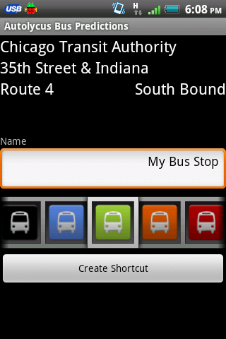 Autolycus Bus Time Predictions
