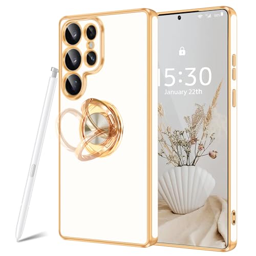 Funda Samsung S26 Ultra con anillo magnético Fingic carcasa delgada TPU